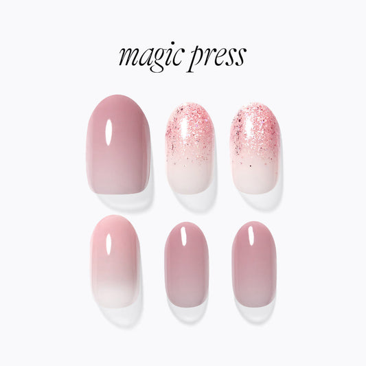 Dashing Diva Magic Press- Lovely Muse (Long Oval) | 穿戴甲| Press On Nail
