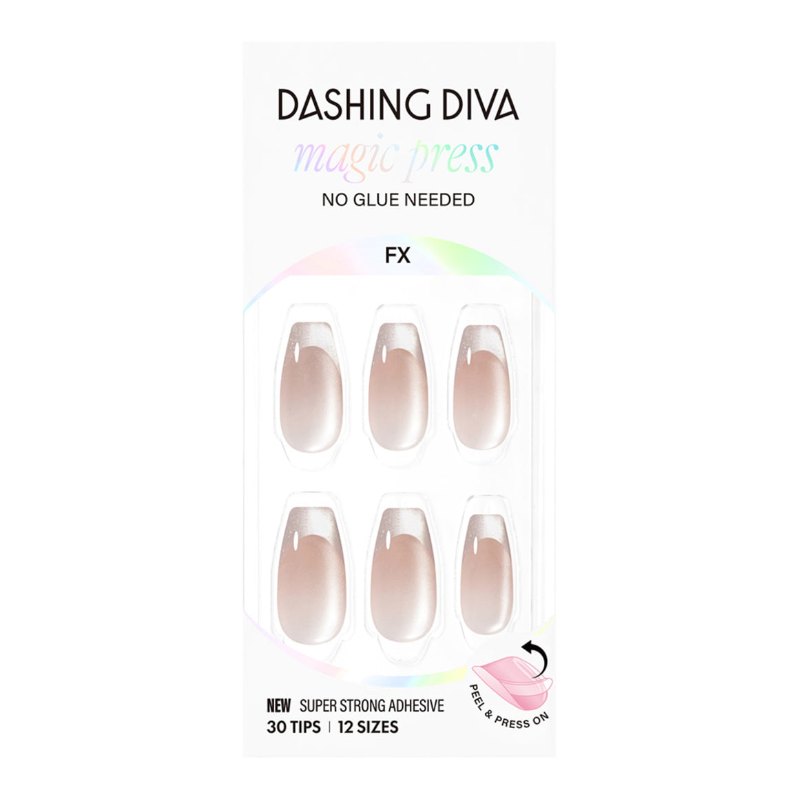Dashing Diva Magic Press- Lucid Veil (Coffin) | 穿戴甲| Press On Nail