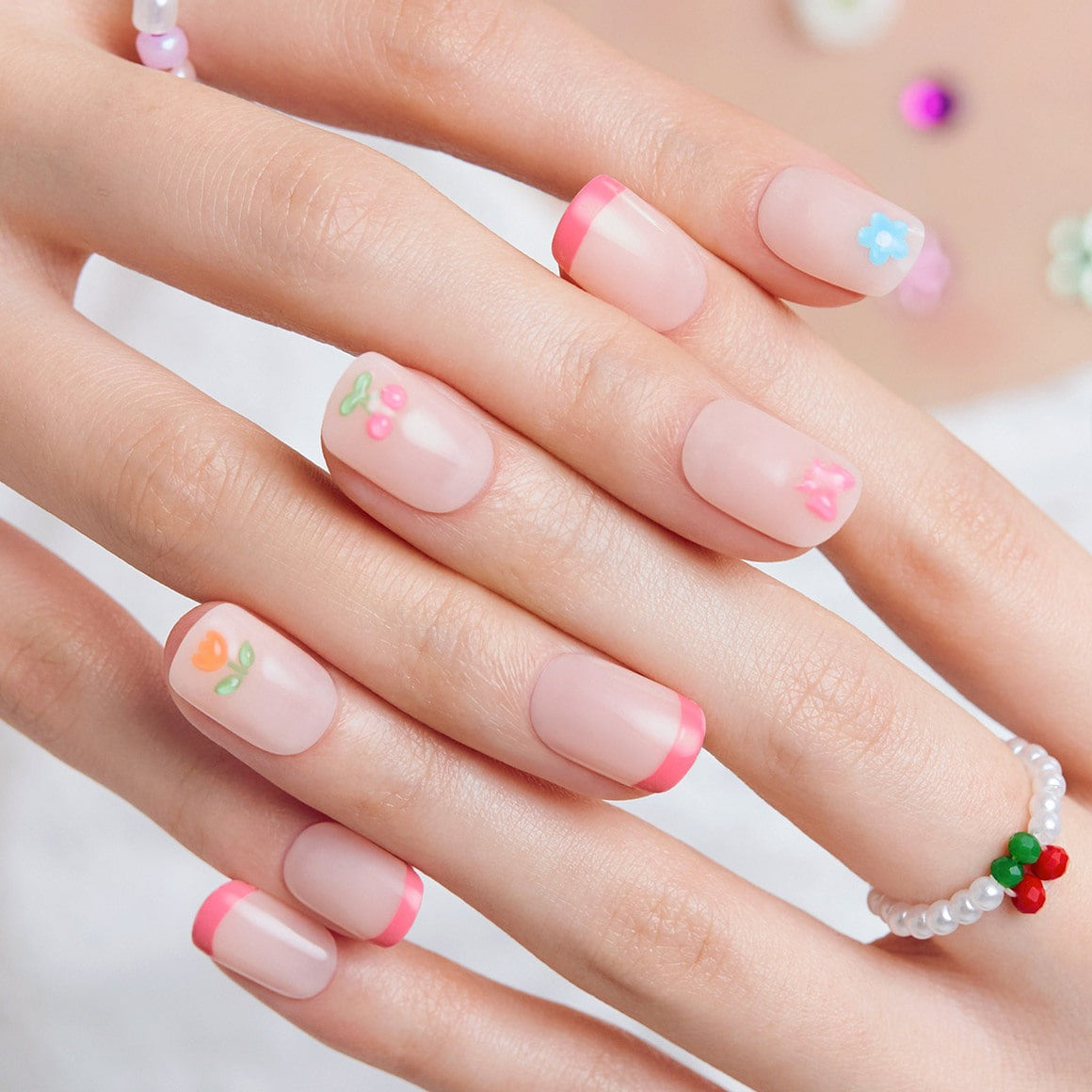 Dashing Diva Magic Press- Mini Mini (Regular Round) | 穿戴甲| Press On Nail