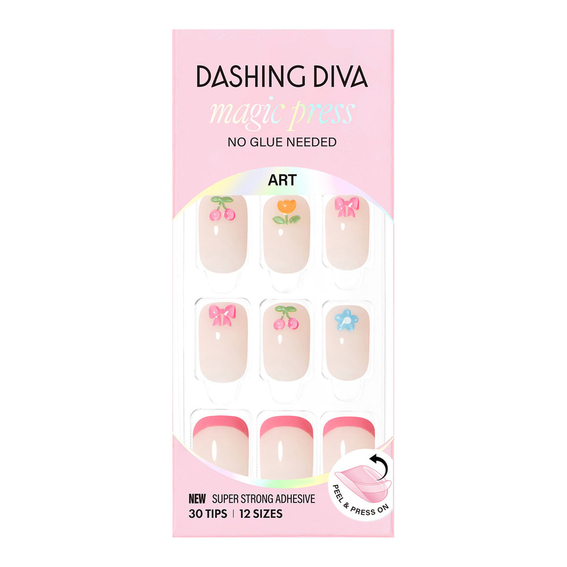 Dashing Diva Magic Press- Mini Mini (Regular Round) | 穿戴甲| Press On Nail