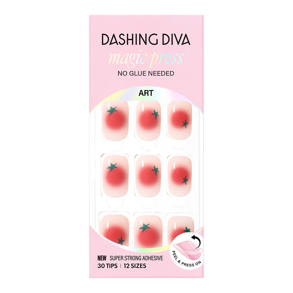 Dashing Diva Magic Press- Mini tomatoes (regular round) | 穿戴甲| Press On Nail