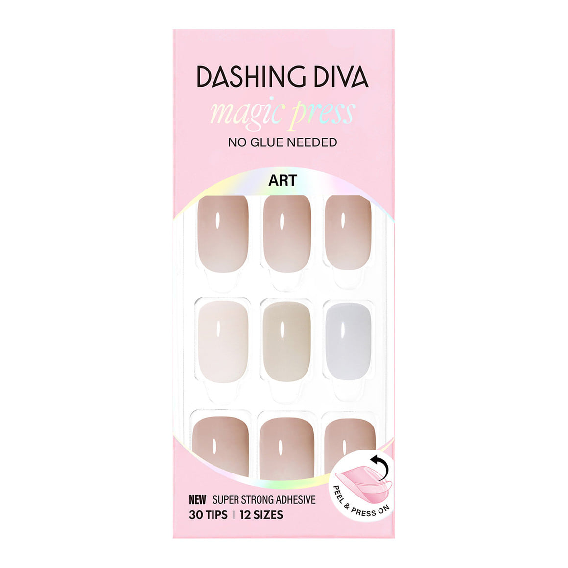Dashing Diva Magic Press- Mute (Regular Round) | 穿戴甲| Press On Nail