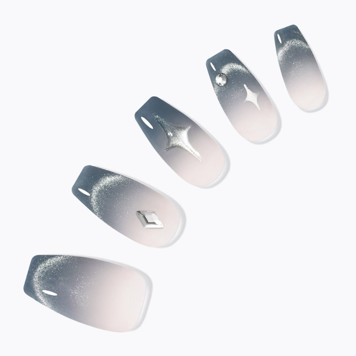 Dashing Diva Magic Press- Mystic Star (Coffin) | 穿戴甲| Press On Nail