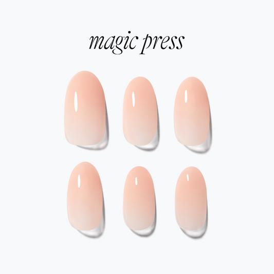 Dashing Diva Magic Press- Nude Glossy (Almond) | 穿戴甲| Press On Nail