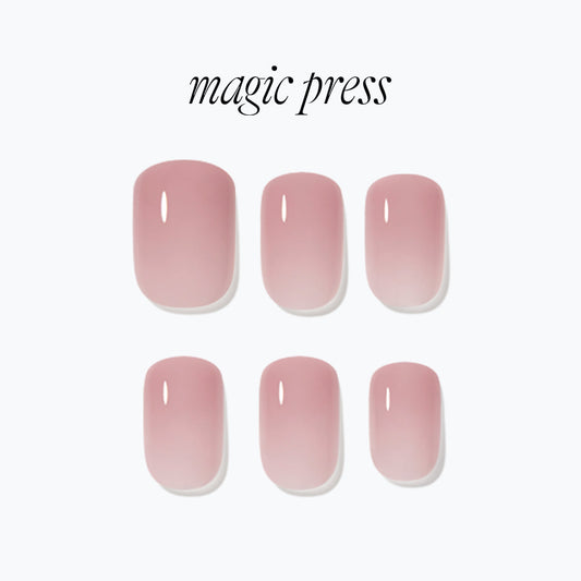 Dashing Diva Magic Press- Pink Blush (Regular Round) | 穿戴甲| Press On Nail