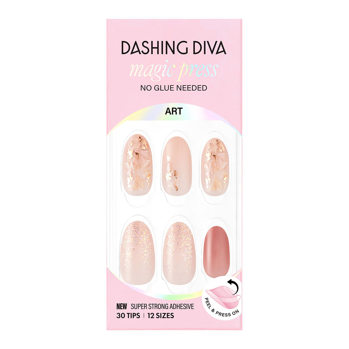 Dashing Diva Magic Press- Romance Story (Almond) | 穿戴甲| Press On Nail