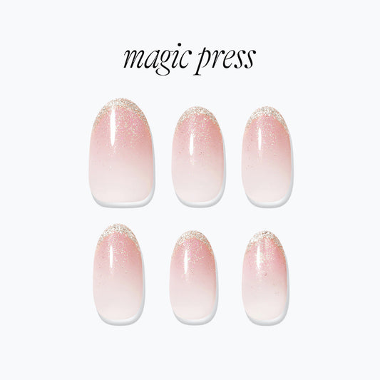 Dashing Diva Magic Press- Rosé Sparkling (Almond) | 穿戴甲| Press On Nail