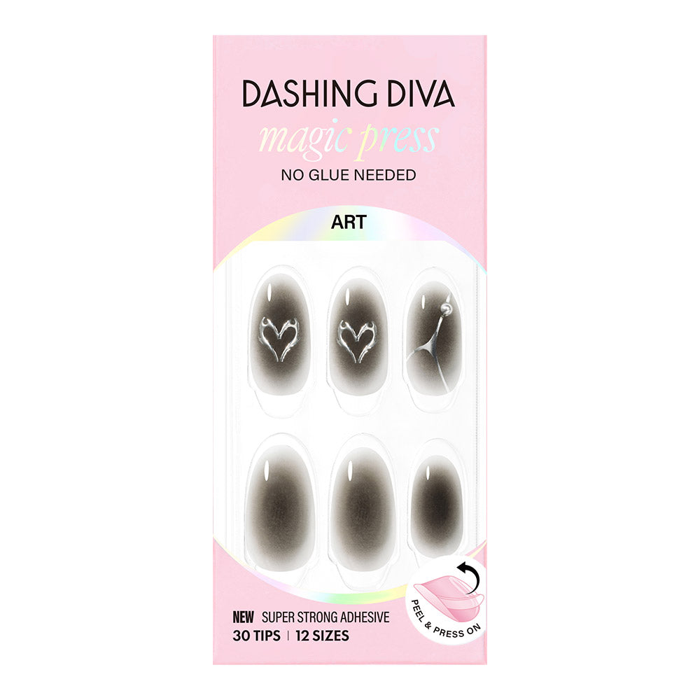 Dashing Diva Magic Press- Smoke Shade (Almond) | 穿戴甲| Press On Nail