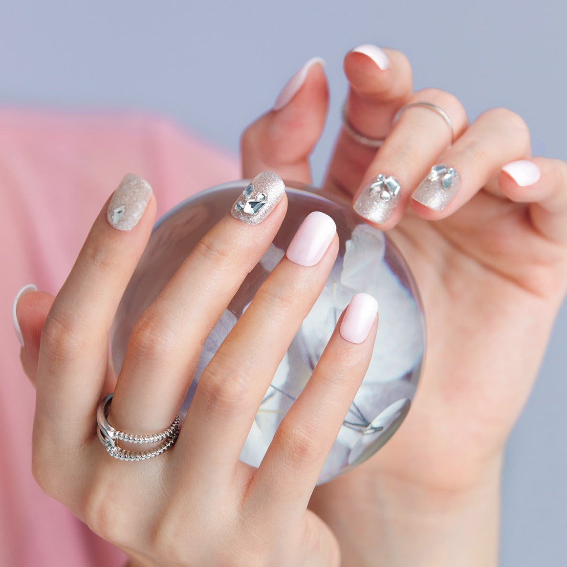 Dashing Diva Magic Press- Starlit Aura (Regular Round) | 穿戴甲| Press On Nail