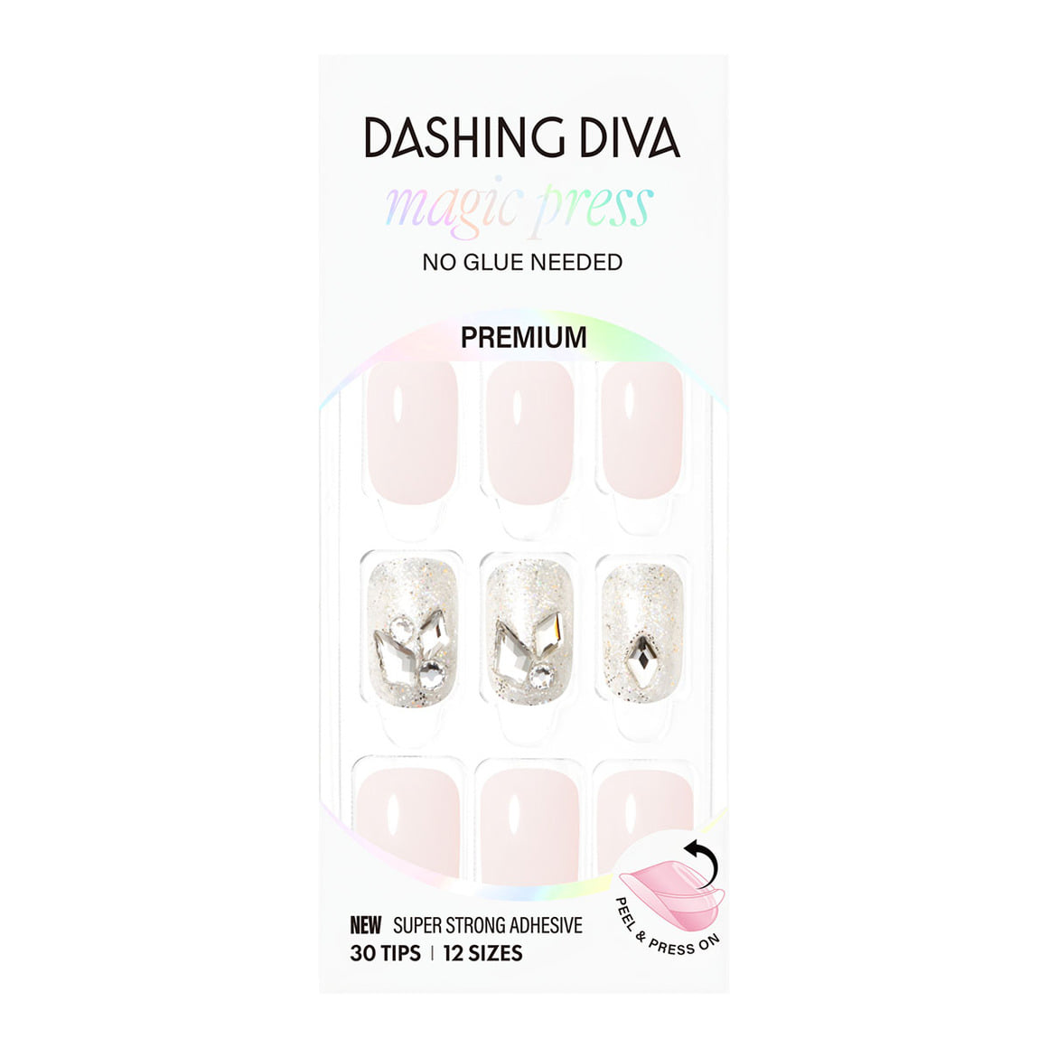 Dashing Diva Magic Press- Starlit Aura (Regular Round) | 穿戴甲| Press On Nail