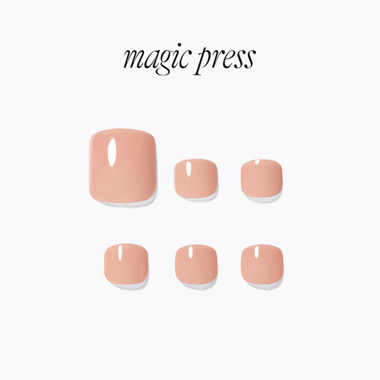 Dashing Diva Magic Press Pedicure- Special Pink | 穿戴甲(腳甲)| Press On Pedicure