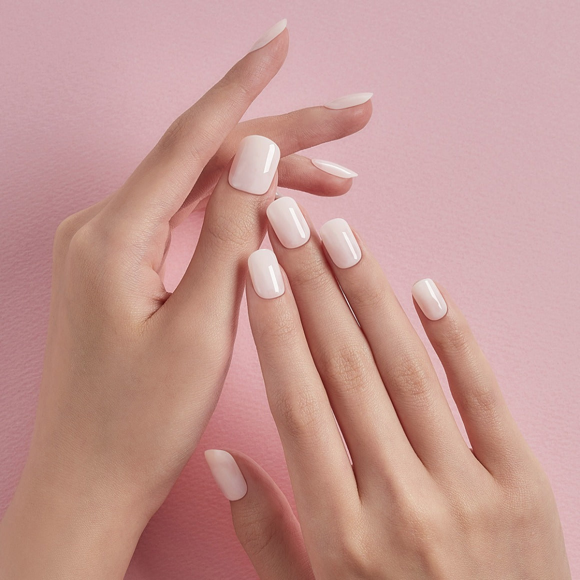 Dashing Diva Magic Press- Marshmallow (Regular round) | 穿戴甲| Press On Nail