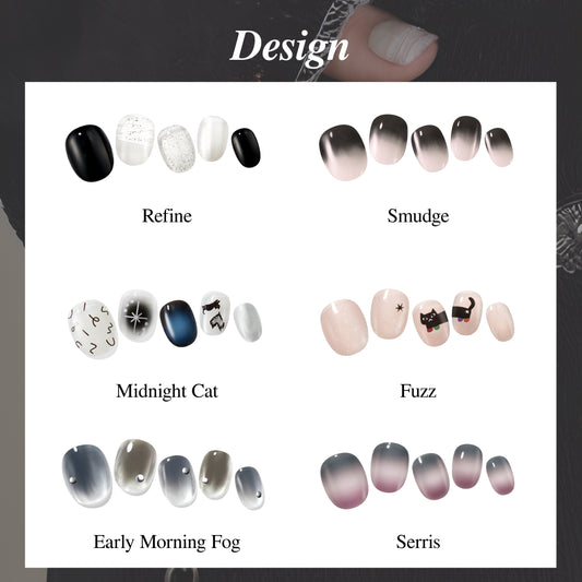 男仔美甲貼紙入門套餐 - 2款自選 + 卸甲液 | 新手友善 | 免照燈