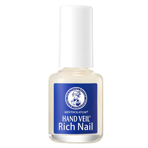 Mentholatum 曼秀雷敦 Hand Veil Rich Nail Repair Coat 透明指甲修護強韌護甲油 10ml