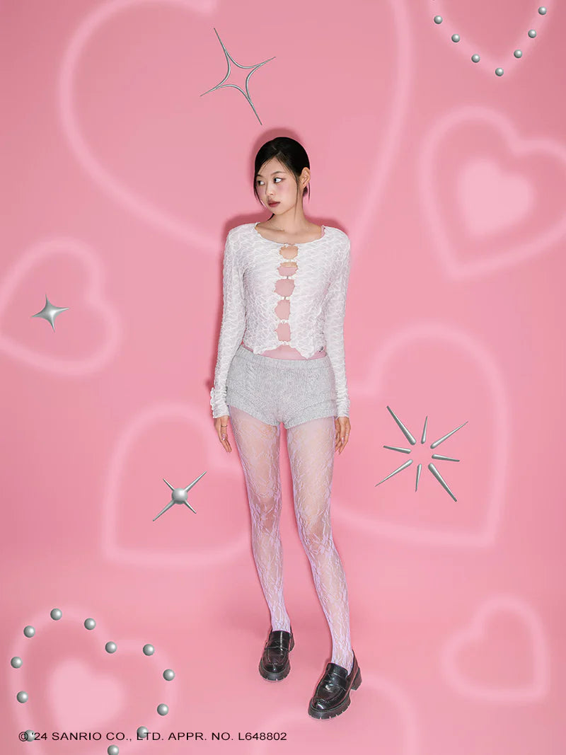Finger Suit My Melody 美甲|My Land (Coffin) | 穿戴甲| Press On Nail