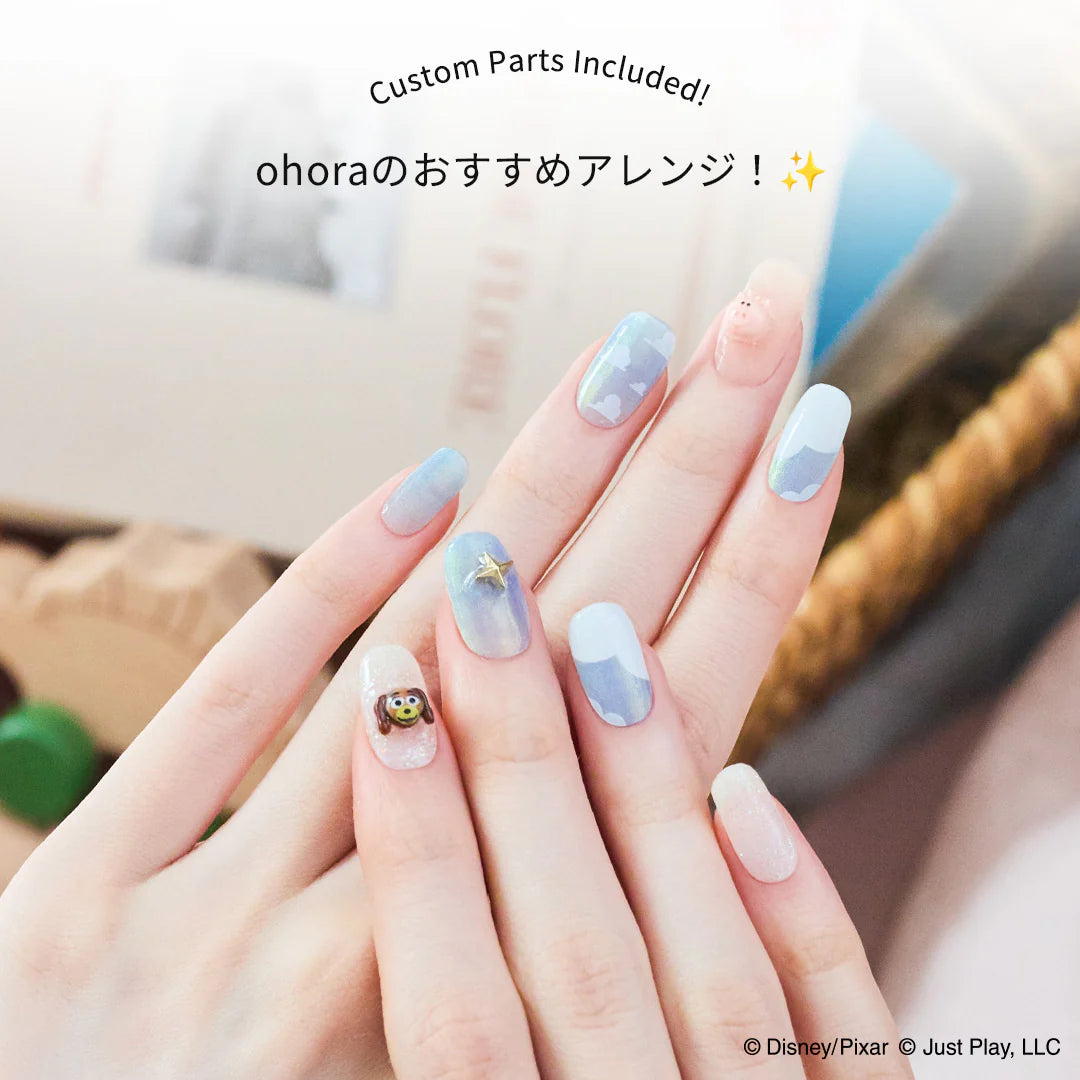 Ohora Japan Disney|N Andy's Toy Box|指甲貼|Semi Cured Gel
