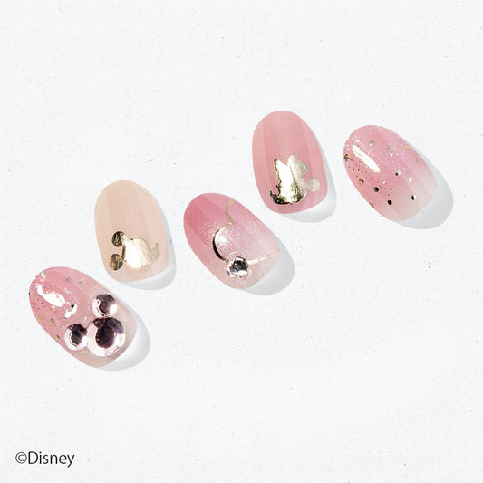 Ohora Japan Disney|N Blooming Love ||Mickey Minnie Nail Stickers|米妮日本代購|指甲貼|Semi Cured Gel