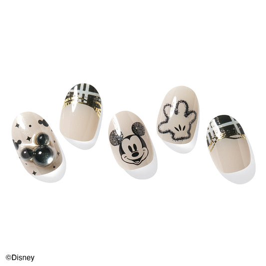 Ohora Japan Disney|N Classic Mickey|指甲貼|Semi Cured Gel | 聖誕米奇| Disney Christmas