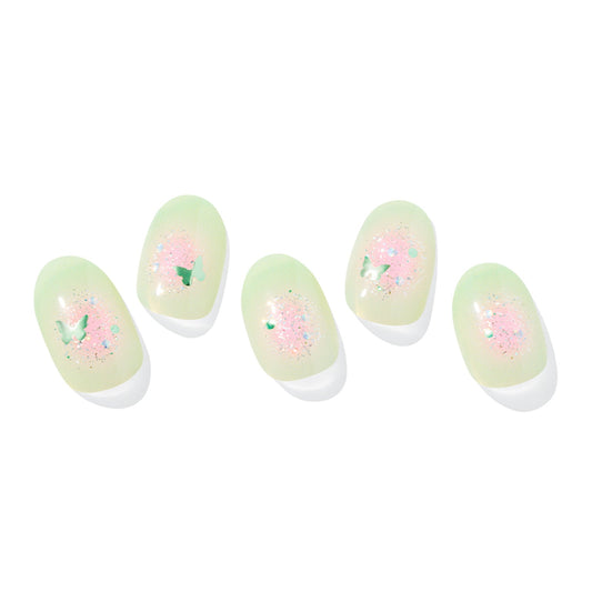 Ohora Korea | N Guava Glint Nails | 指甲貼| Semi Cured Gel