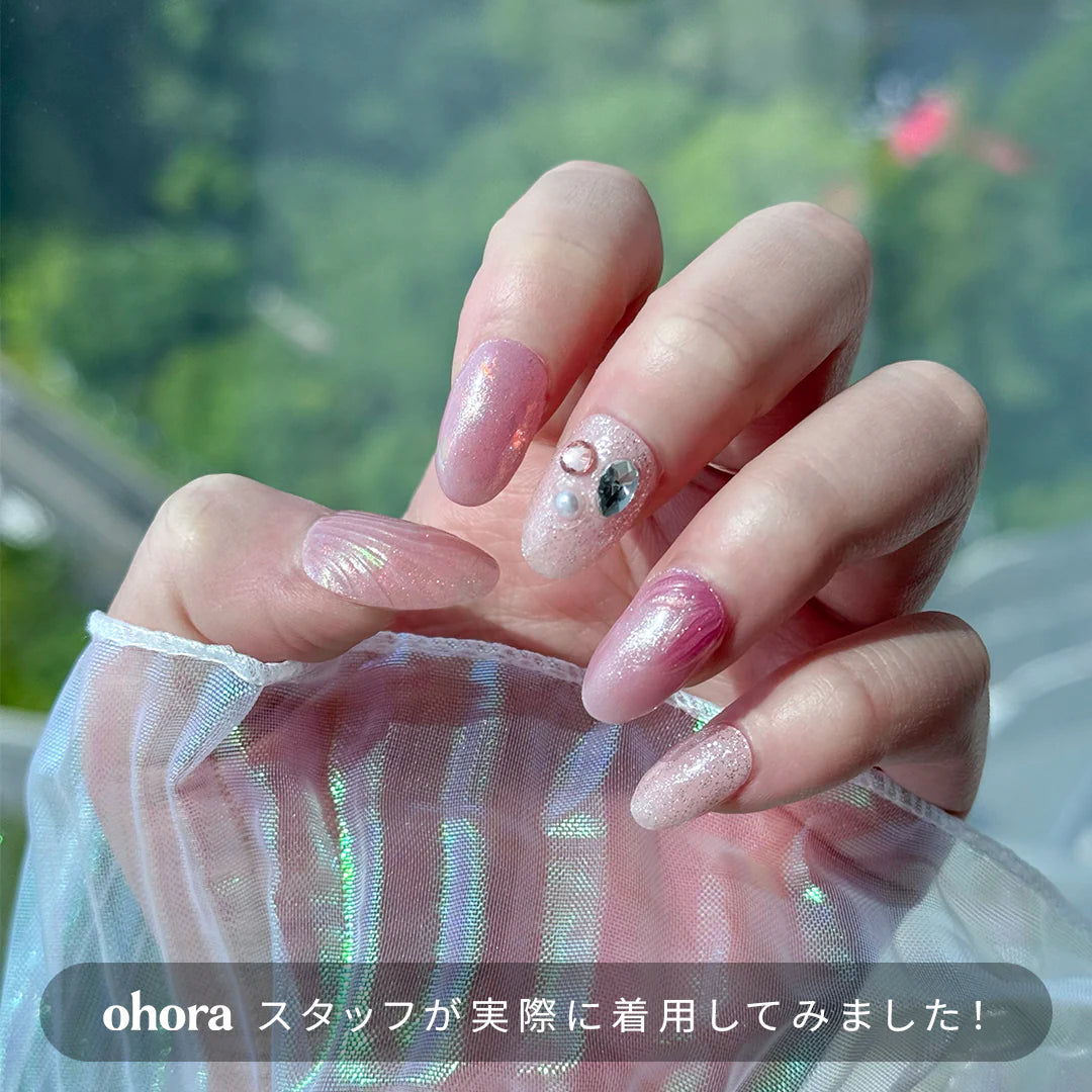 Ohora Japan | N Mermaid Glow | 指甲貼 | Semi Cured Gel
