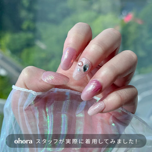 Ohora Japan | N Mermaid Glow | 指甲貼 | Semi Cured Gel