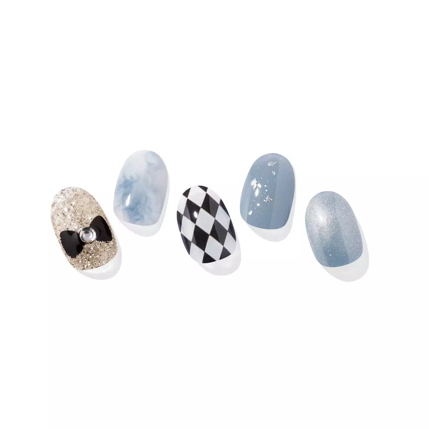 Ohora Japan Disney|NP-018-JC - Alice Nail Stickers | 愛麗絲美甲|指甲貼|Semi Cured Gel