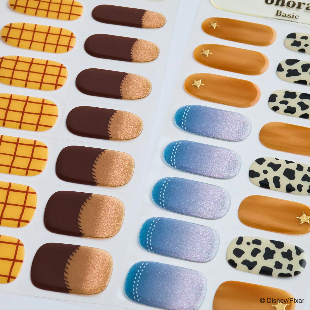 Ohora Japan Disney|N Sheriff Woody|指甲貼|Semi Cured Gel