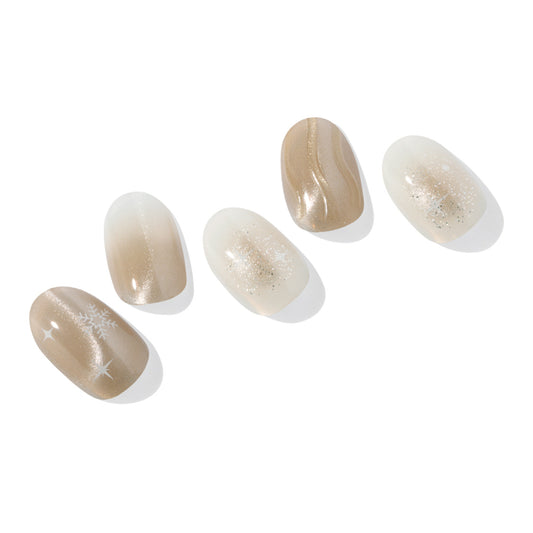 ohora N Snow Spell ND-2248 | 指甲貼 | Semi Cured Gel Nail Stickers