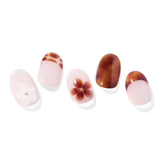 Ohora Korea | N Tiki Tortoise Nails | 指甲貼| Semi Cured Gel