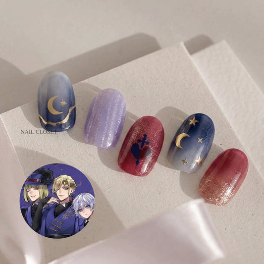 ohora Disney twisted wonderland nail wraps Australia
