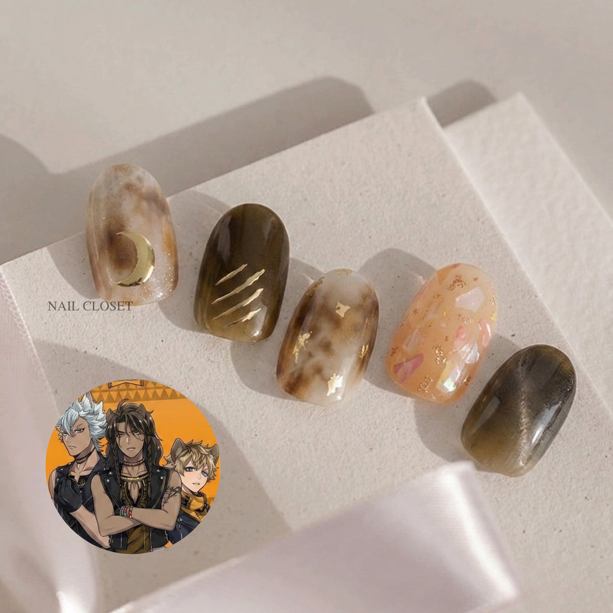 twisted wonderland nail wraps