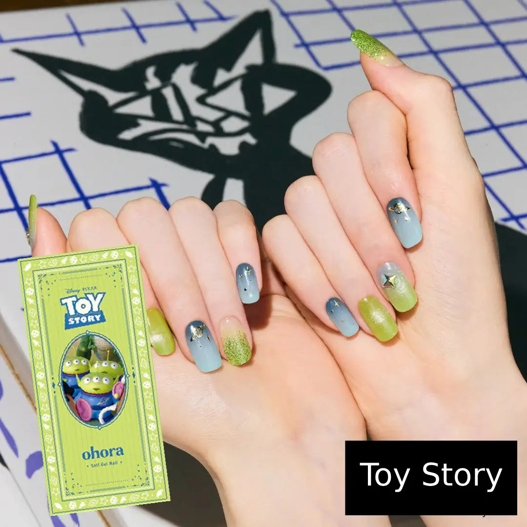 Ohora Japan Disney|N Stars Galaxy|指甲貼|Semi Cured Gel