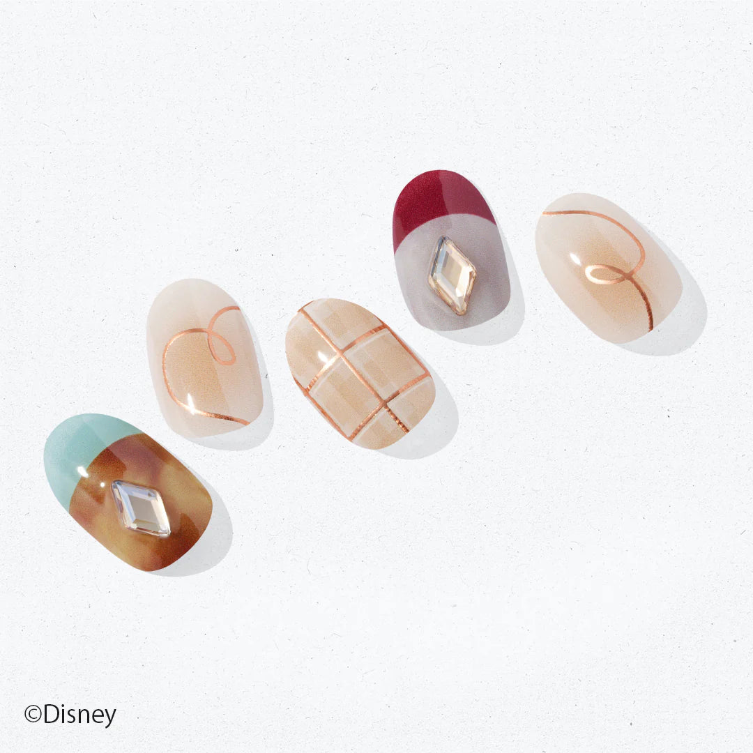 Ohora Japan Disney|N Timeless Love |小姐與流氓 |Lady and the Tramp|指甲貼|Semi Cured Gel