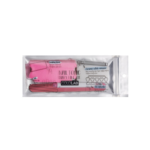 EDGEU COLOLAB NAIL TONIC DIARY FILE KIT|美甲工具