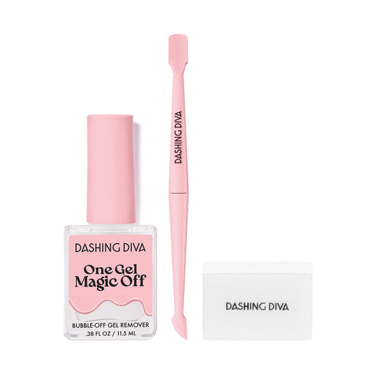 Dashing Diva - One Gel Magic Off | GEL甲油|凝膠卸甲液 | 3分鐘快速卸甲,輕鬆在家去除凝膠指甲