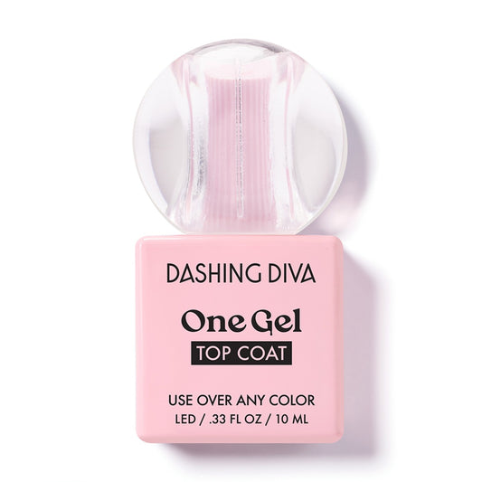 Dashing Diva - One Gel Top Coat | GEL甲油 | Top Gel|頂層凝膠 | 增強持久度與光澤,完美提升凝膠美甲效果