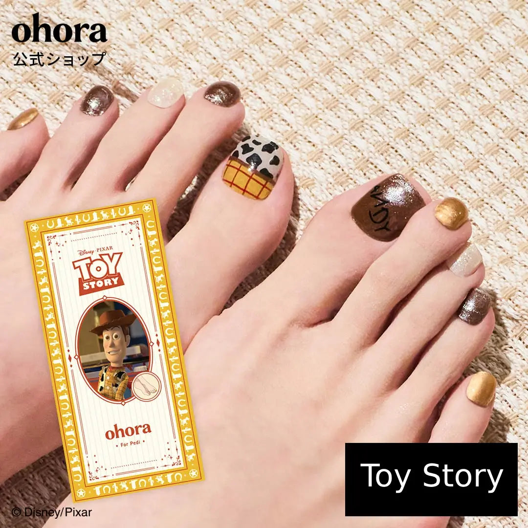 Ohora Japan Disney|P Forever Buddy|腳甲貼|Semi Cured Gel