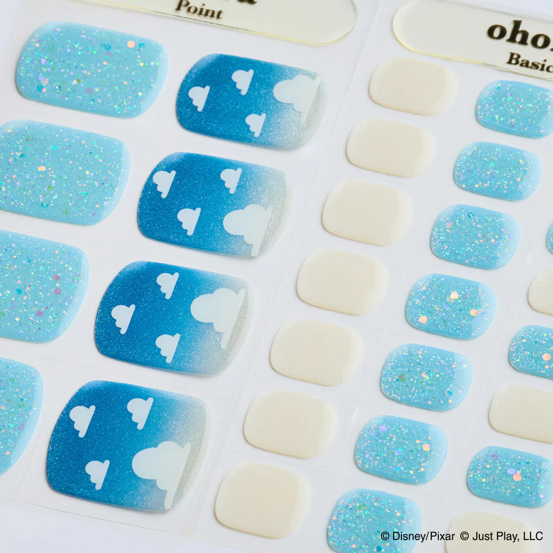 Ohora Japan Disney|P Happy Toy Crew|腳甲貼|Semi Cured Gel