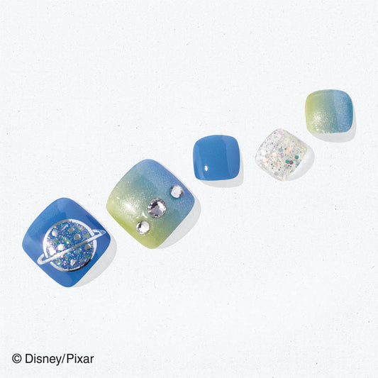 Ohora Japan Disney|P Pizza Planet|腳甲貼|Semi Cured Gel