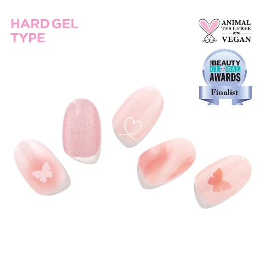 Pink Heaven|指甲貼|Hard Gel |Edgeu