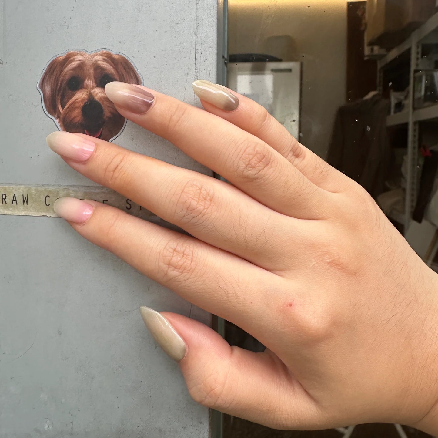 semi-cured gel nail wraps UK