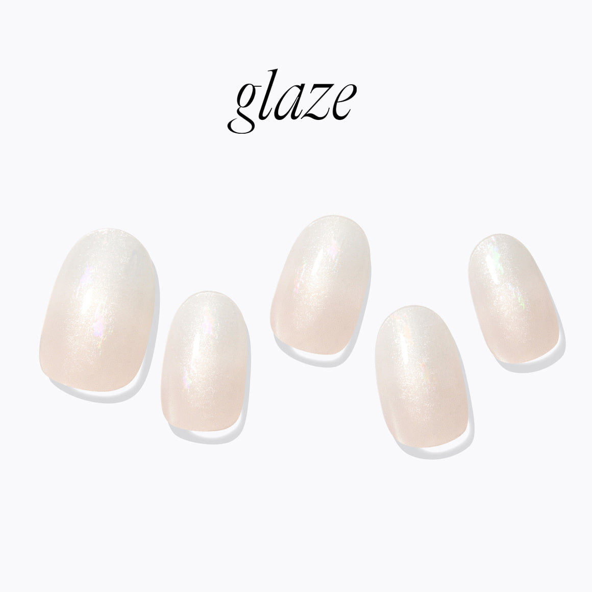 Posh White|指甲貼|Semi Cured Gel |Dashing Diva