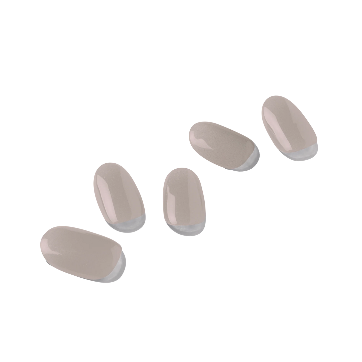 Nail stickers that harden with UV light