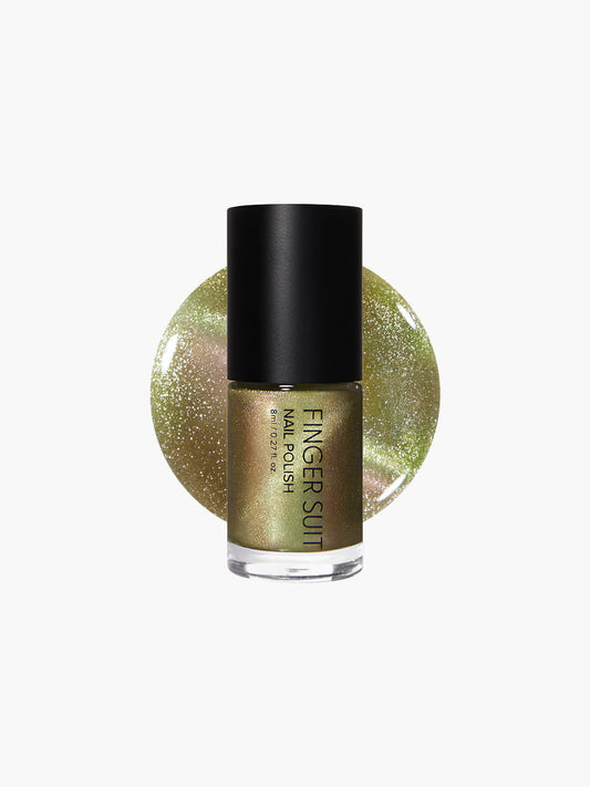 Finger Suit | Saturn Flare | 指甲油 | Magnetic Nail Polish| 貓眼指甲油 | 迷幻萊姆光