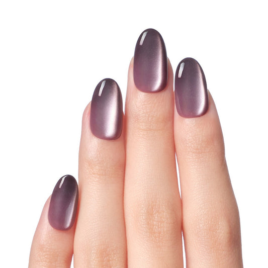 紫色貓眼穿戴甲