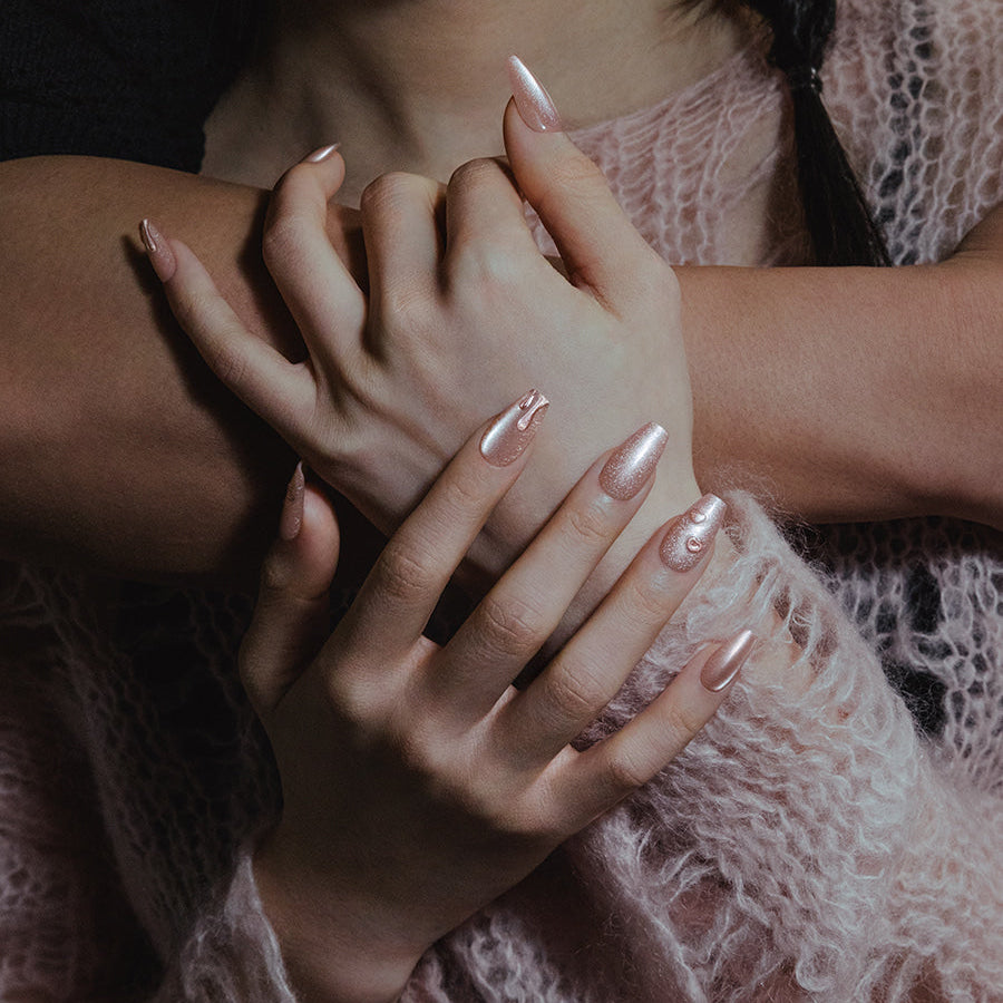 心心貓眼穿戴甲