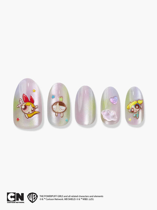 飛天小女警美甲