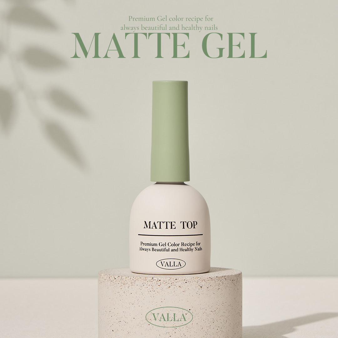 Valla Matte Top Gel 霧面封層膠