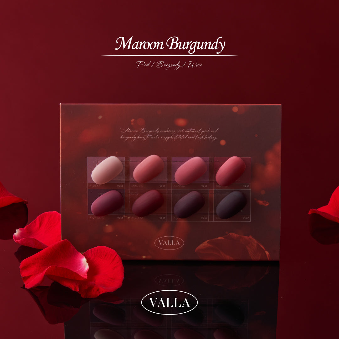 【Valla 單支】Maroon Burgundy 酒紅勃根地系列 (自選色號)