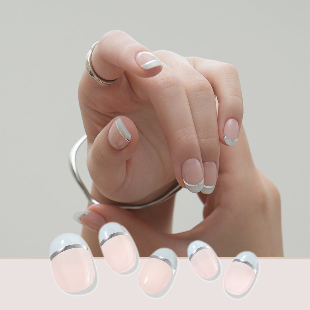 Minimal Glass Nail Tips| 半固化凝膠硬甲片|指甲貼|Nail Tip |Gelato Factory-KR